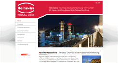 Desktop Screenshot of heinrichs.eu
