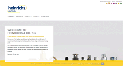 Desktop Screenshot of heinrichs.de