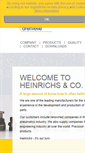 Mobile Screenshot of heinrichs.de